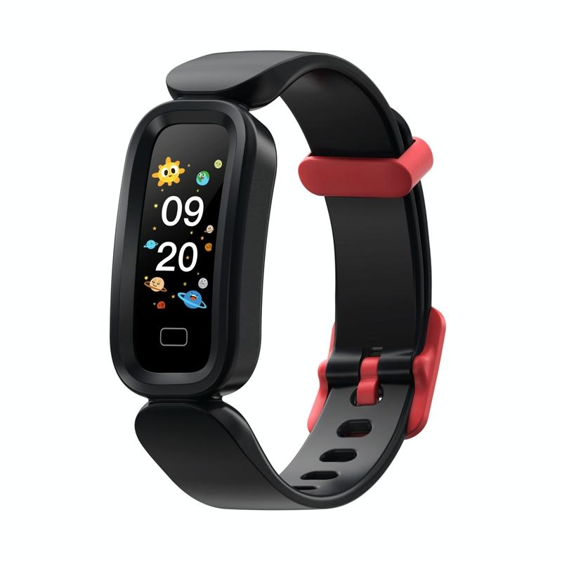 Smart Fitness Bracelet With Bluetooth Sleep Tracking - Red