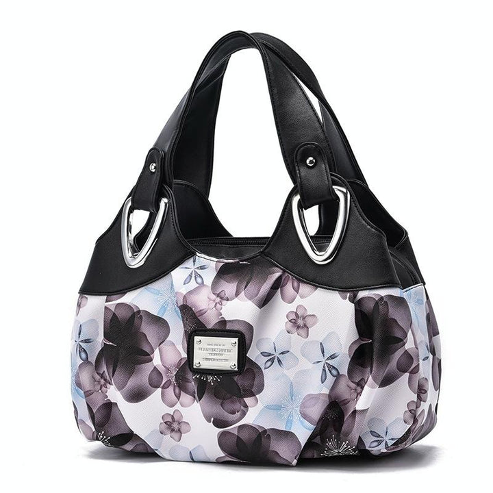 Women's Soft Leather Handbag - White