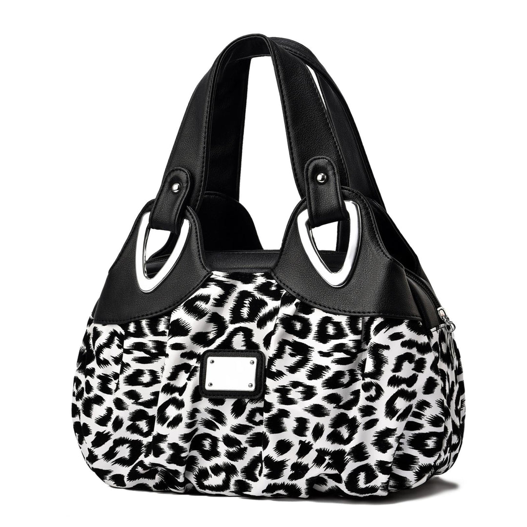 Women's Soft Leather Handbag - White