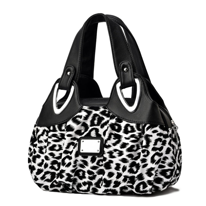 Women's Soft Leather Handbag - White