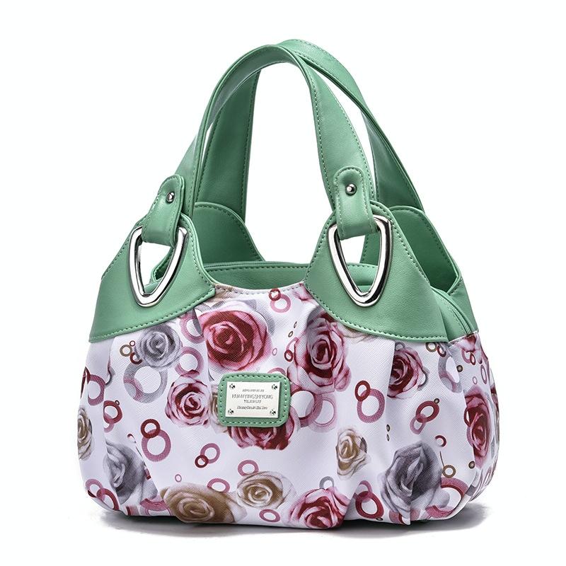 Women's Soft Leather Handbag - White
