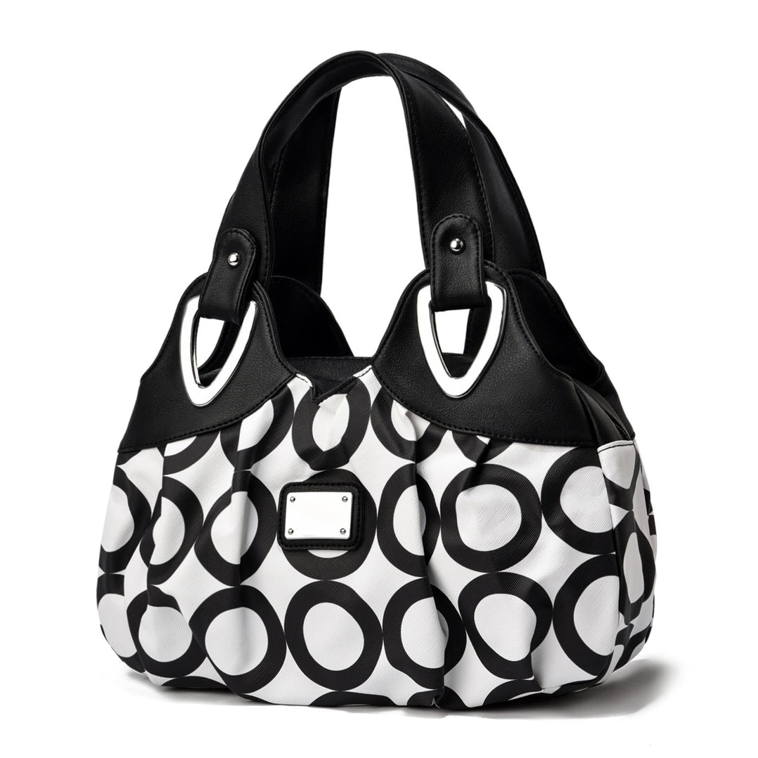 Women's Soft Leather Handbag - White