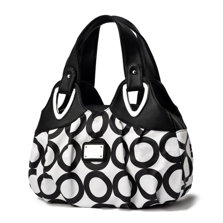 Women's Soft Leather Handbag - White