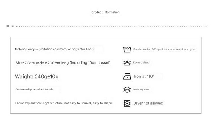 Luxe Soft Imitation Cashmere Scarf - Warm Solid Tone Shawl with Elegant Fringe(Royal blue)