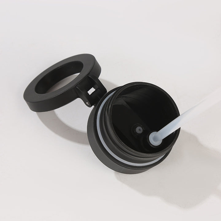 Stainless Steel Insulated Water Bottle with Magnetic Phone Stand - Silver 700ml