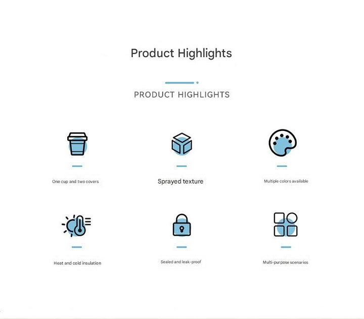 Black Portable Travel Thermos Bottle - Leakproof Stainless Steel Flask with Carry Handle (25oz - 750ml)