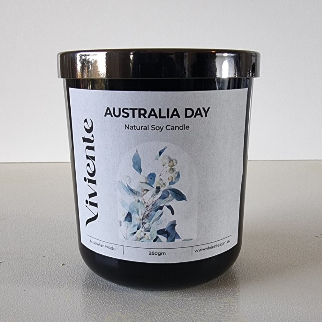 Viviente Natural Soy Candle Australia Day | Confetti Living