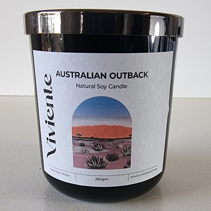 Viviente Natural Soy Candle Australian Outback | Confetti Living