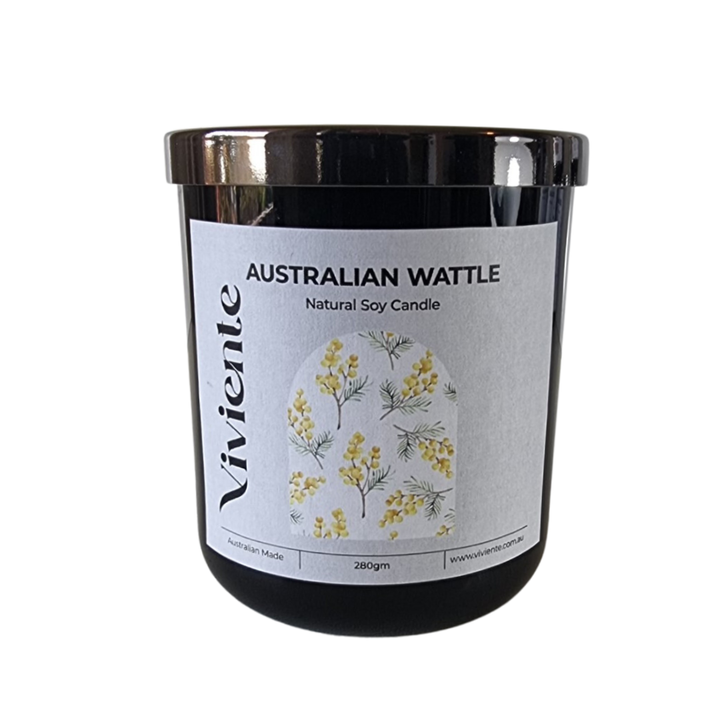 Viviente natural Soy Candle Australian Wattle | Confetti Living
