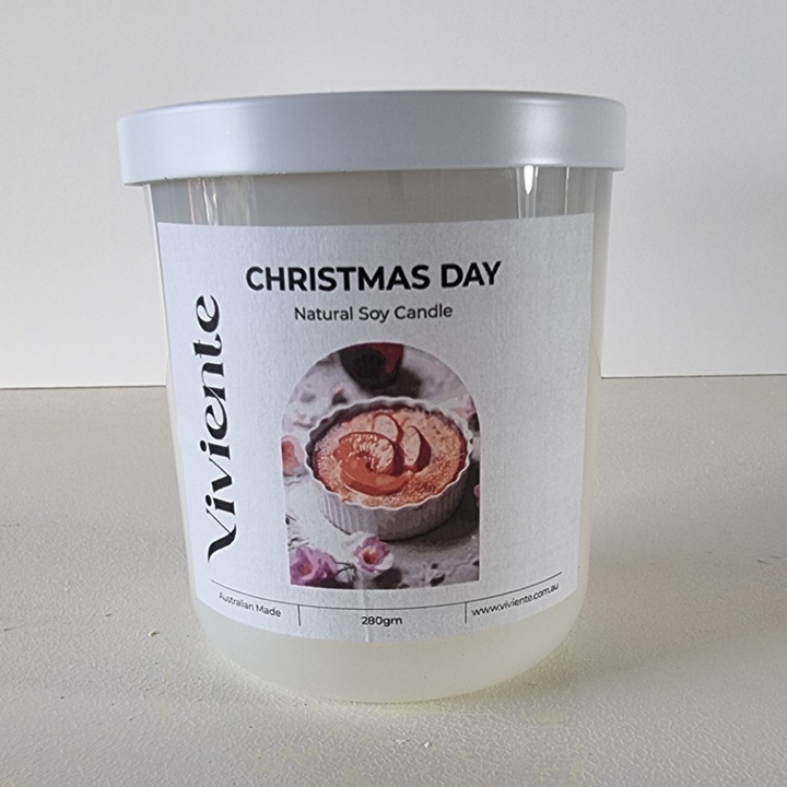 Viviente Natural Soy Candle Christmas Day | Confetti Living