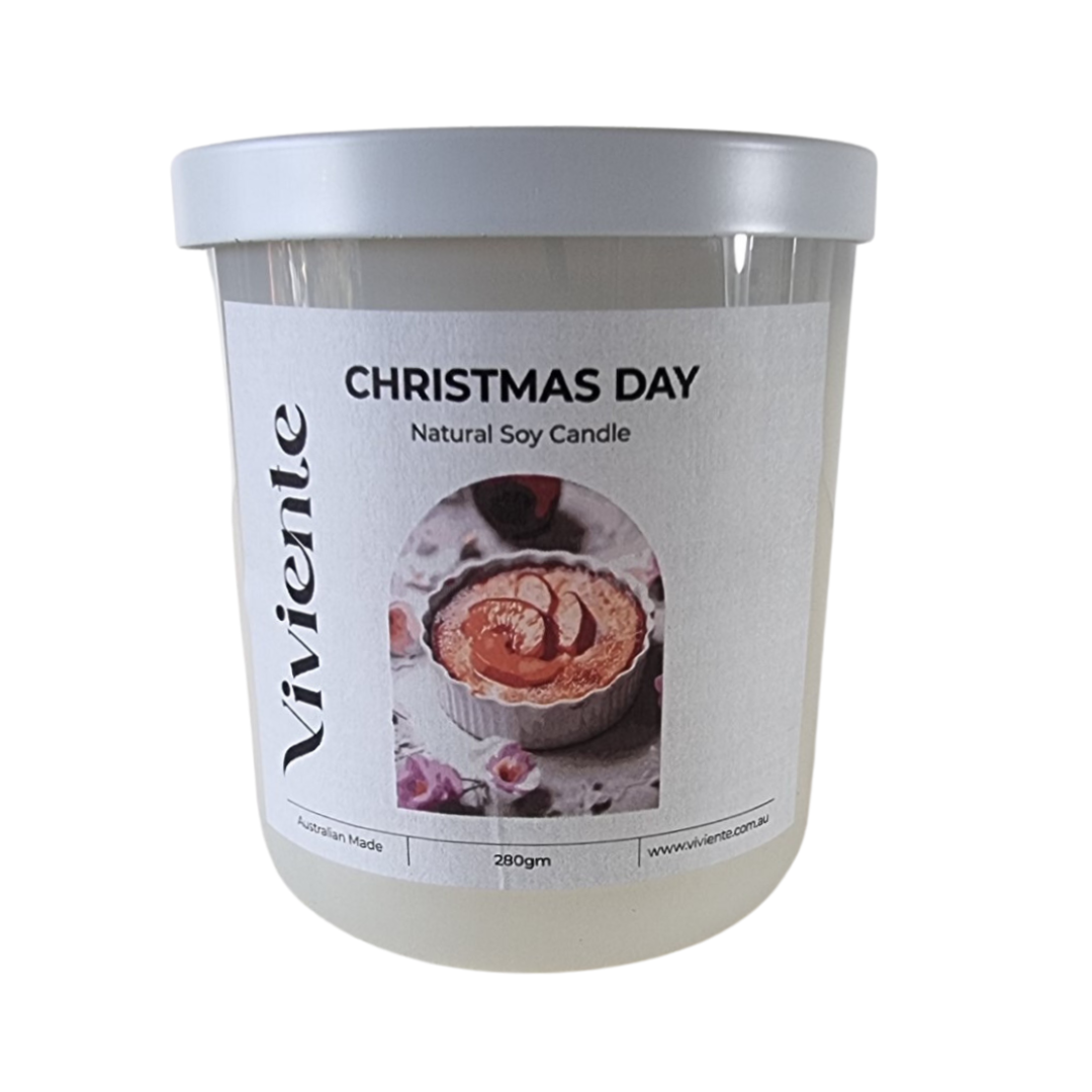 Viviente Natural Soy Candle Christmas Day | Confetti Living