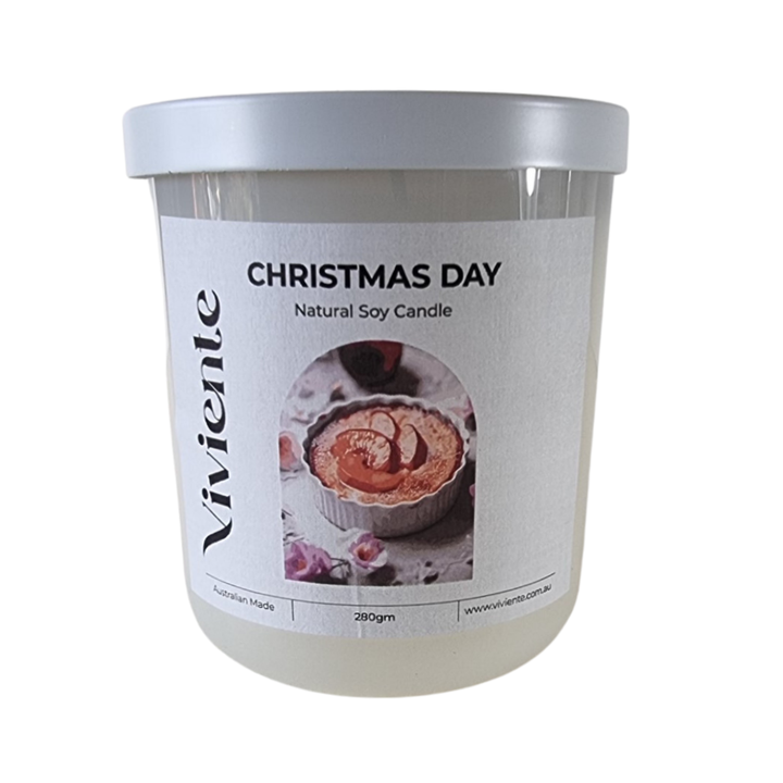 Viviente Natural Soy Candle Christmas Day | Confetti Living