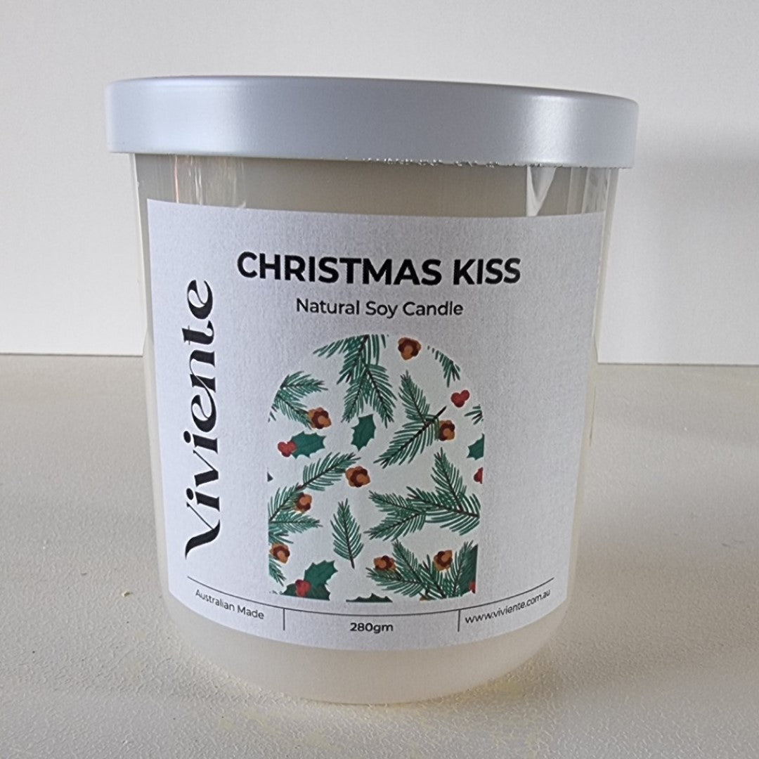 Viviente Natural Soy Candle Christmas Kiss | Confetti Living
