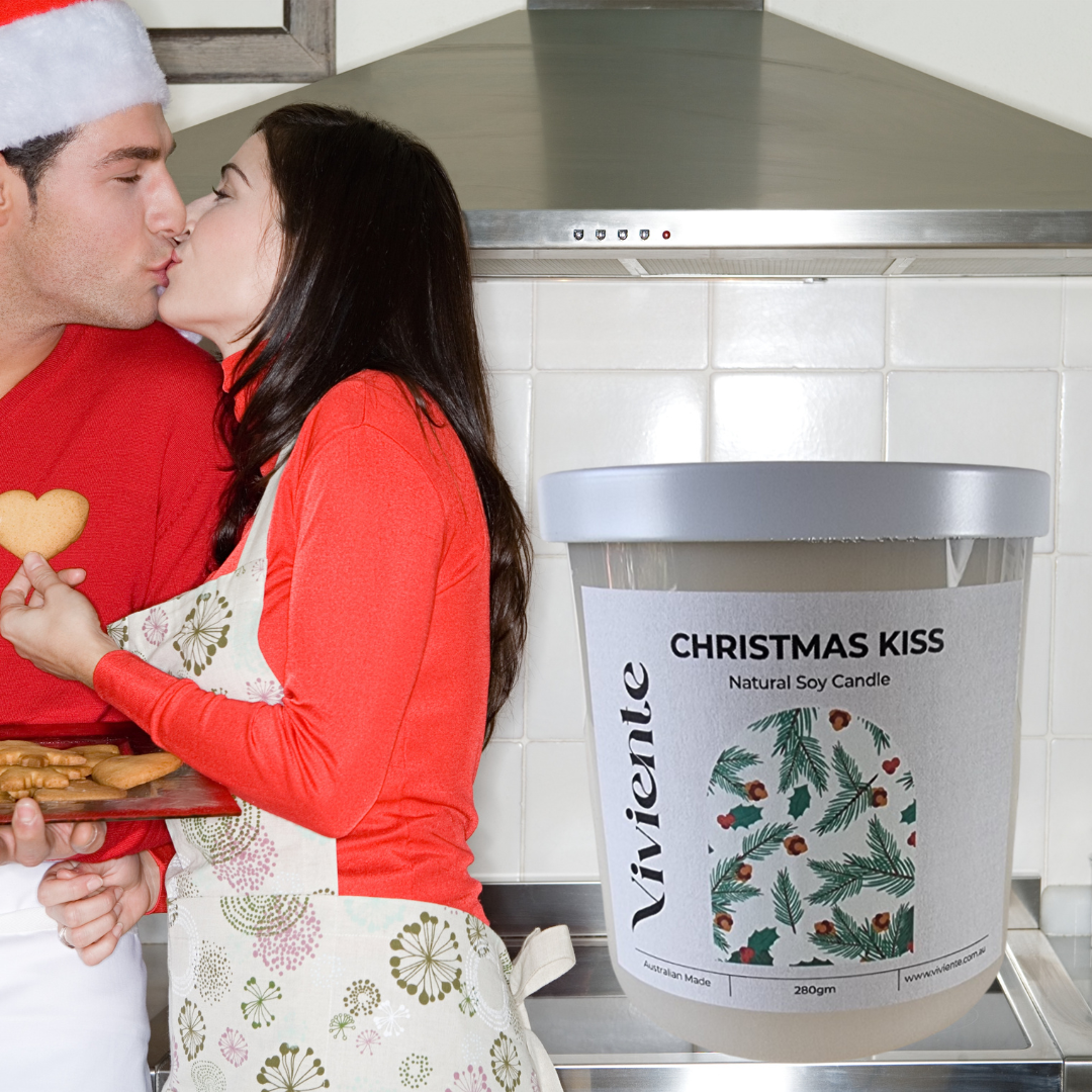 Viviente Natural Soy Candle Christmas Kiss | Confetti Living