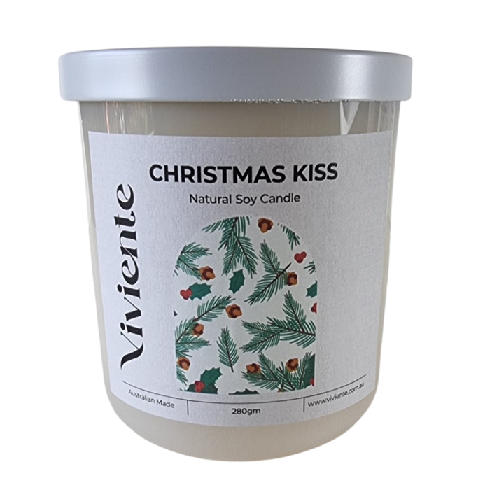 Viviente Natural Soy Candle Christmas Kiss | Confetti Living