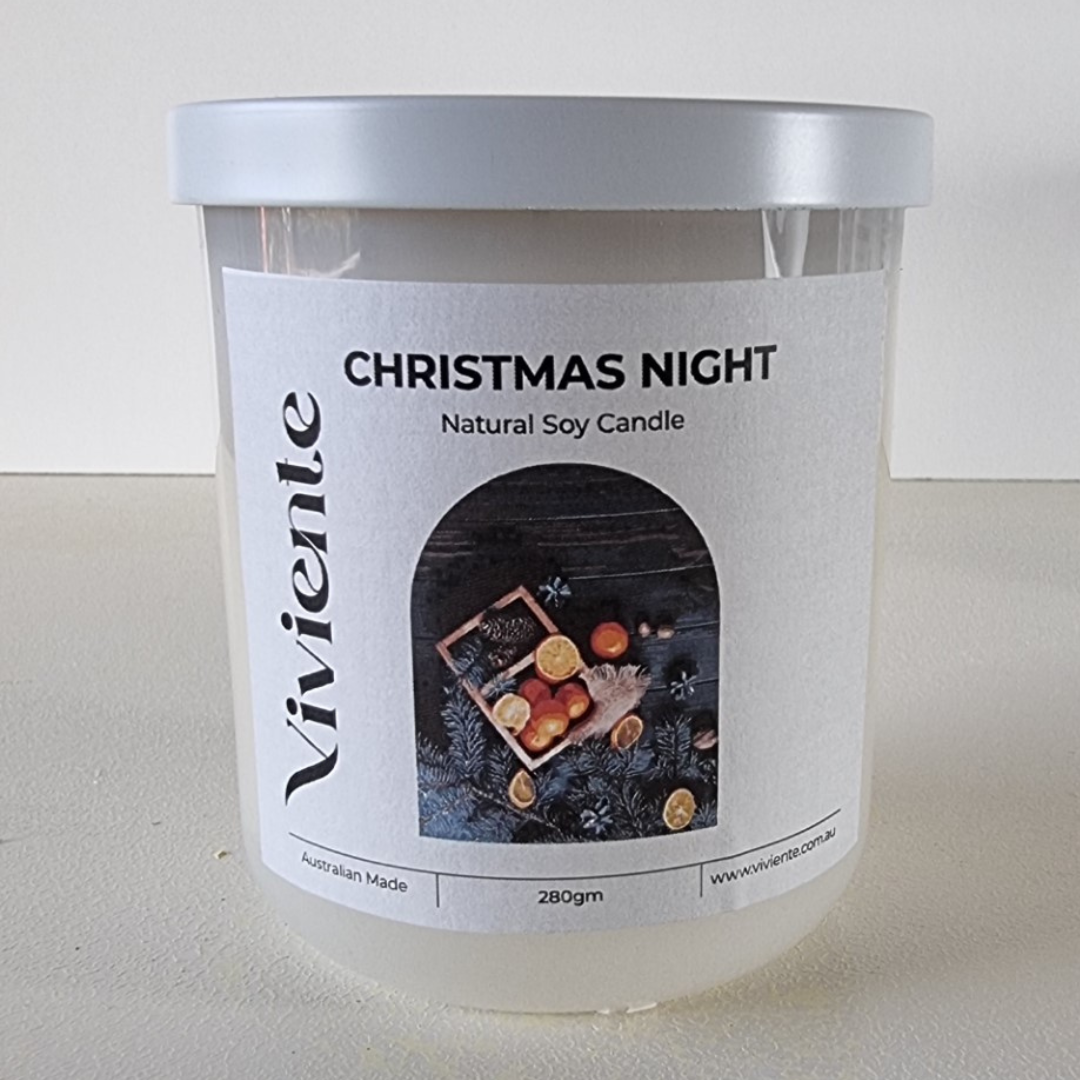 Viviente Natural Soy Candle Christmas Night | Confetti Living
