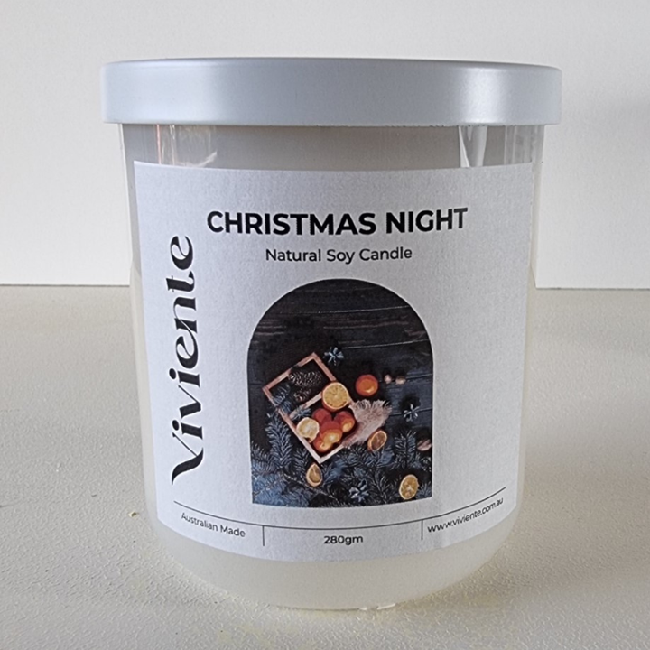 Viviente Natural Soy Candle Christmas Night | Confetti Living