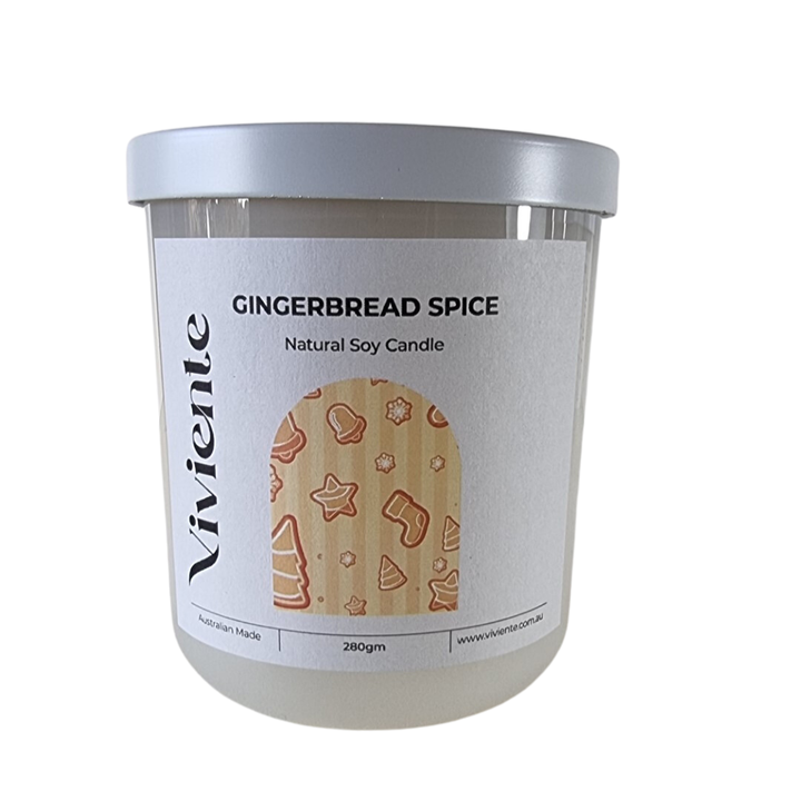 Viviente Natural Soy Candle Gingerbread Spice | Confetti Living