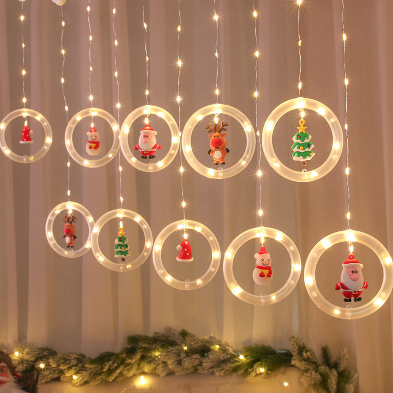 Christmas Window Decoration LED String Lights | Confetti Living