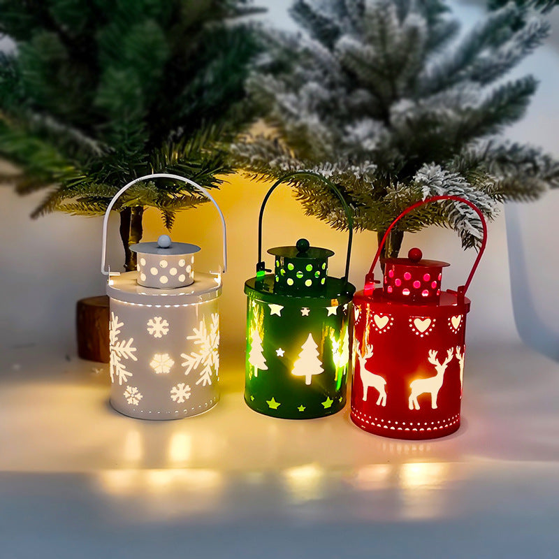 Christmas Electronic Candle LED Lanterns - Nordic Style | Confetti Living