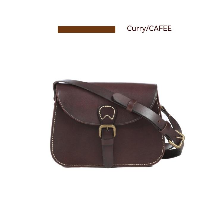 Women's Full Grain Leather Shoulder Bag in Brown | Confetti Living