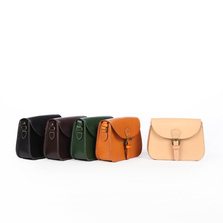 Women's Full Grain Leather Shoulder Bag | Confetti Living