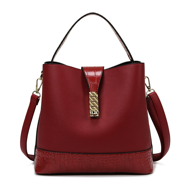 Women's Fashion Trend Messenger Bag in Wine Red | Confetti Living