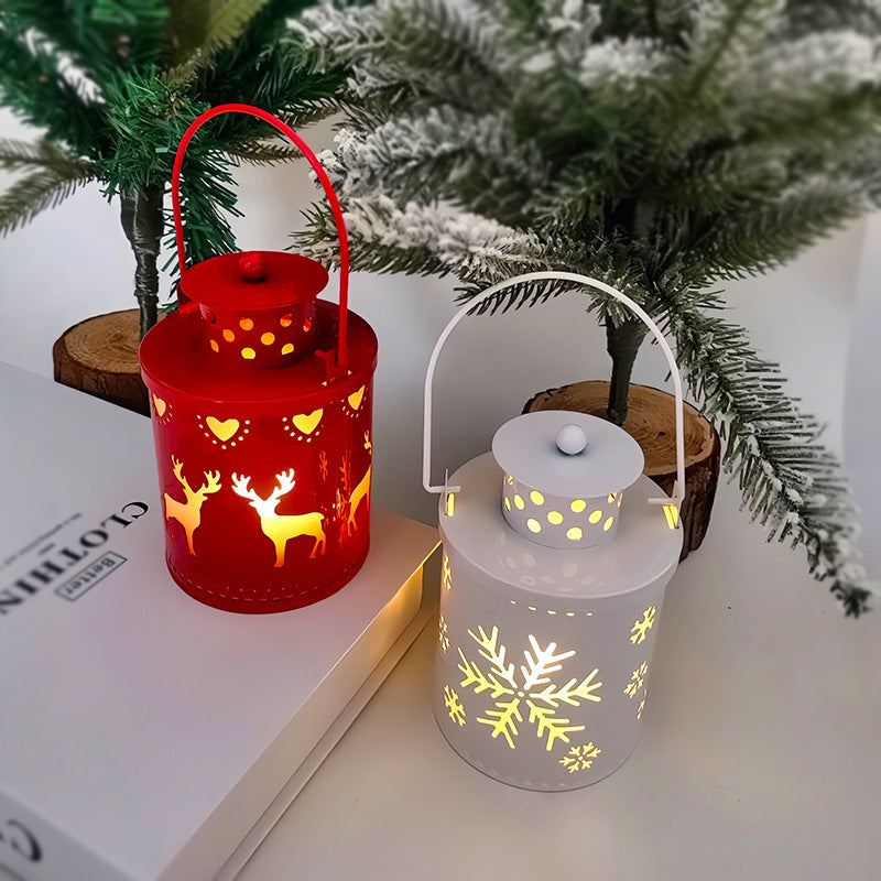 Christmas Electronic Candle LED Lanterns - Nordic Style | Confetti Living