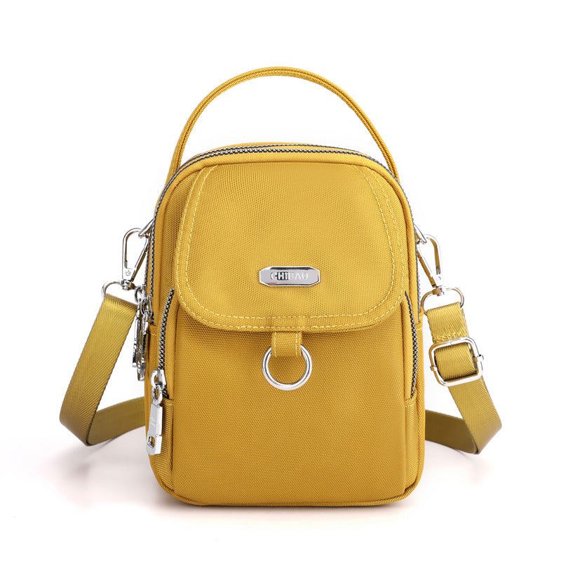 Multi-Compartment Shoulder Bag