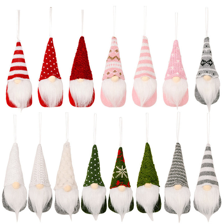 Christmas Decorations Knitted Small Elf Tree Ornaments showing All Styles | Confetti Living