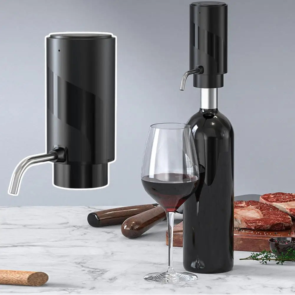 Home Bar Electric Wine Aerator And Decanter Pump | Confetti Living