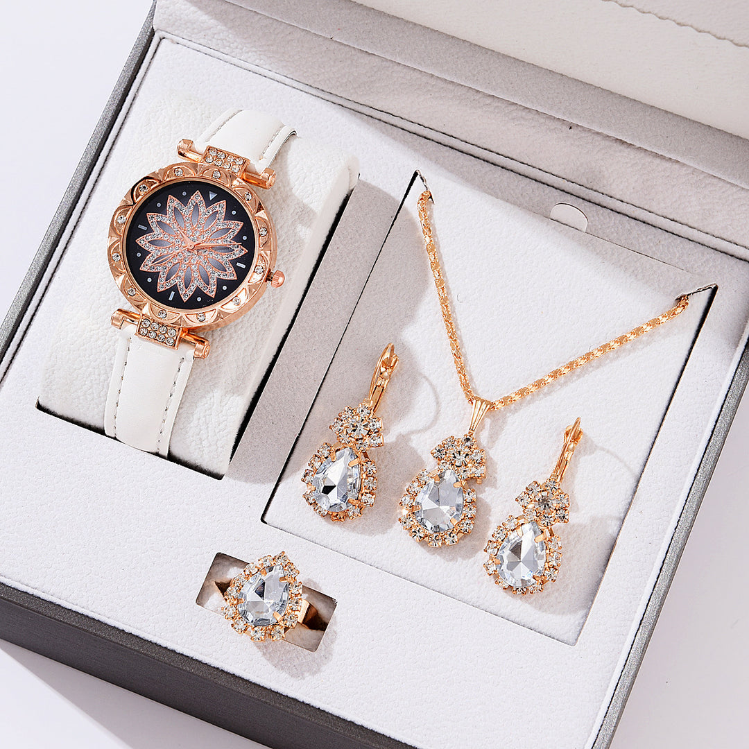 Womens Quartz Watch and Jewellery Set | Confetti Living
