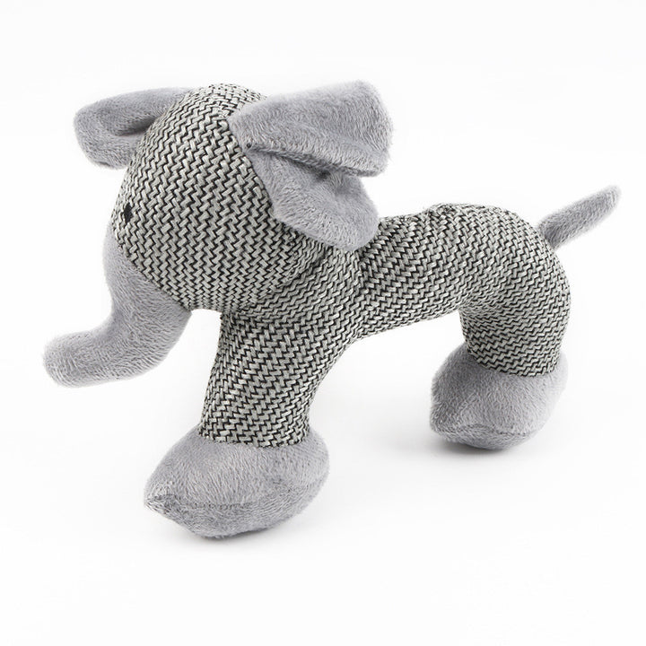 Dog Toy with Whistle showing Elephant Design | Confetti Living