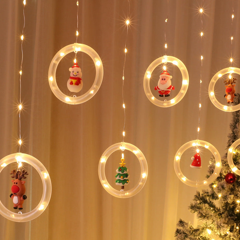 Christmas Window Decoration LED String Lights | Confetti Living