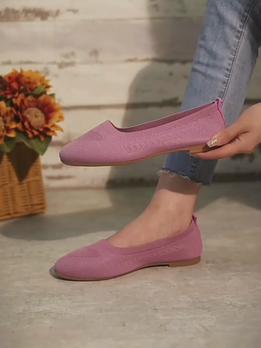 Women's Simply Casual Mesh Loafers showing a product video | Confetti Living