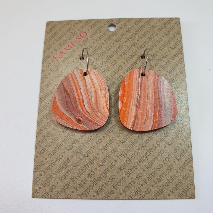 Kami-So Oval Earrings | Confetti Living