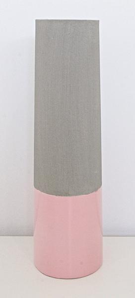 Cylinder Vase showing Natural and Pink | Confetti Living