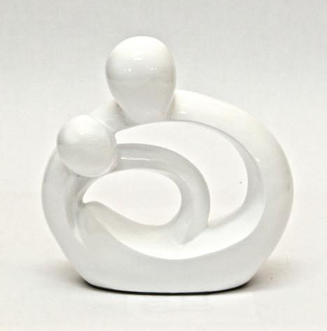 Embrace Figurine shown in White | Confetti Living