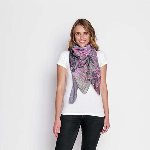 Silk Cotton Scarf GLADDEN | Confetti Living