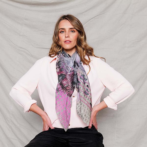 Silk Cotton Scarf GLADDEN | Confetti Living