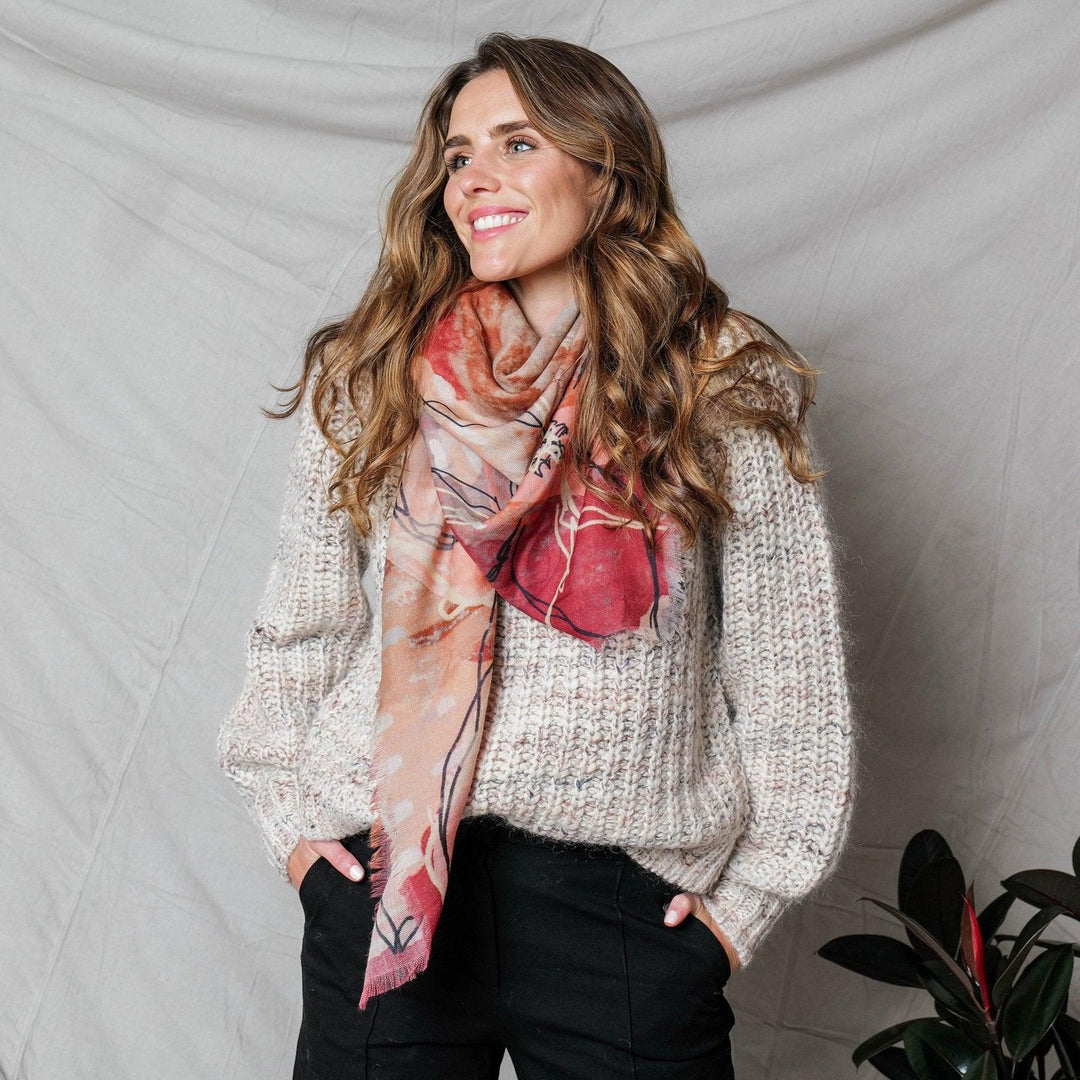 Merino Wool Scarf HAPPENSTANCE | Confetti Living