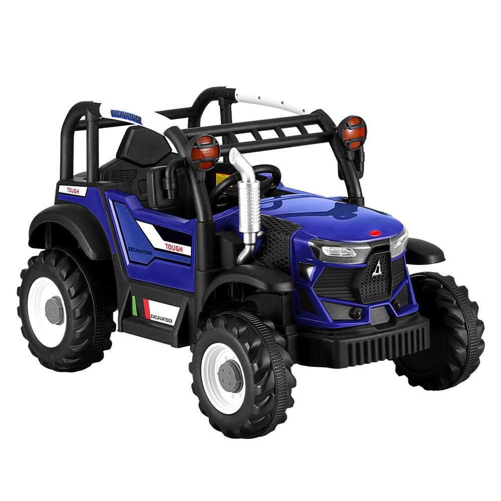 Rigo Kids Electric Ride On Car Off Road Jeep Remote 12V Blue | Confetti Living