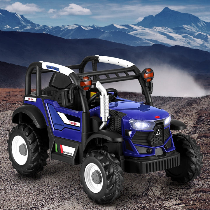 Rigo Kids Electric Ride On Car Off Road Jeep Remote 12V Blue | Confetti Living