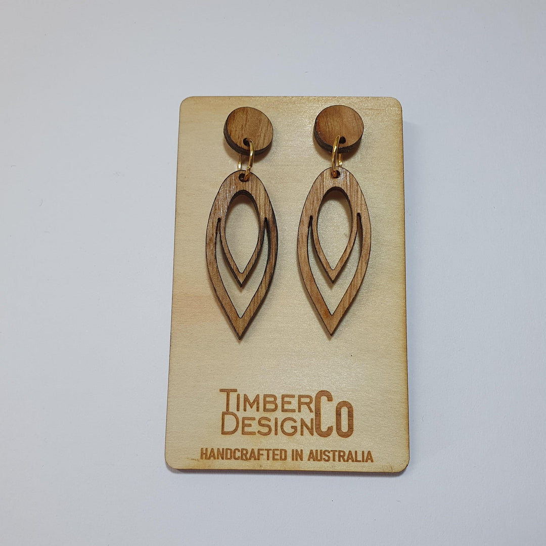 Timber Design Mountain Ash Drop Earrings - Confetti Living