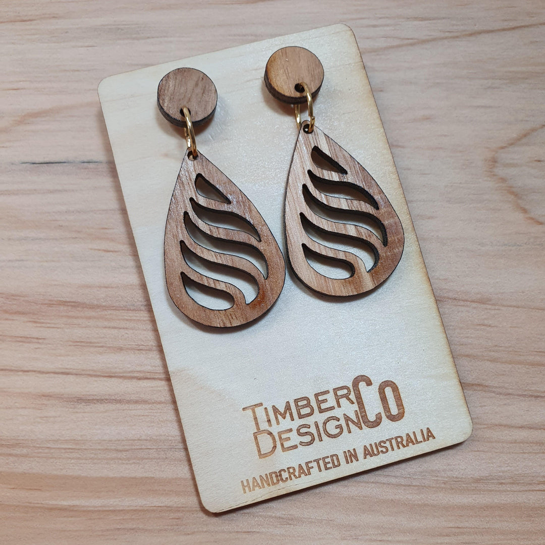 Timber Design Mountain Ash Drop Earrings - Confetti Living