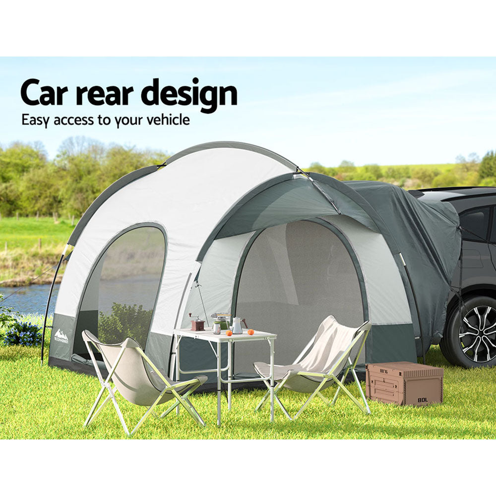 Weisshorn Camping Tent Car SUV Rear Extension Canopy Portable Outdoor Family 4WD | Confetti Living