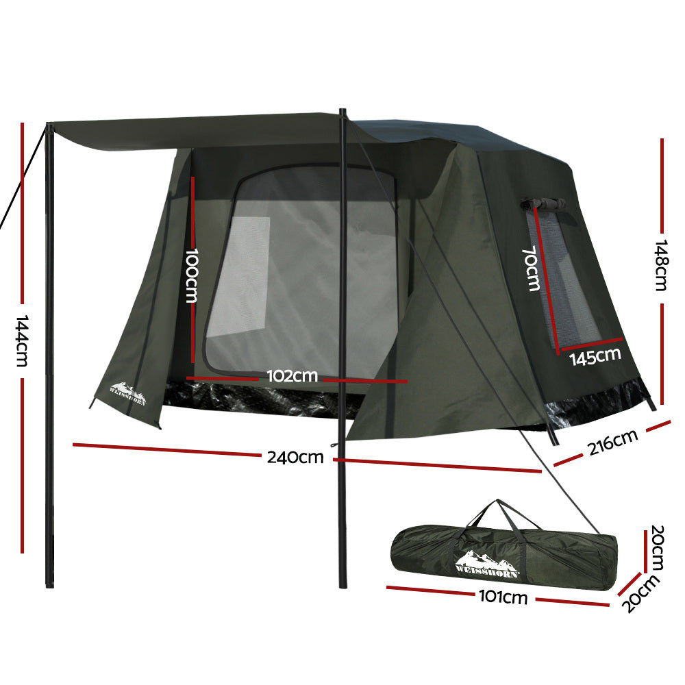 Weisshorn Camping Tent Instant Up 2-3 Person Tents Outdoor Hiking Shelter | Confetti Living