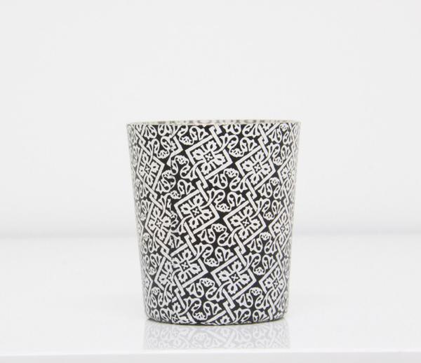 Tealight Candle Holder Black & White | Confetti Living