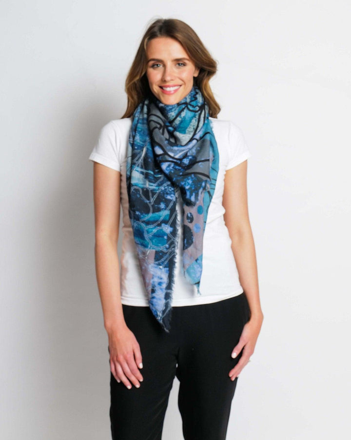 Merino Wool Scarf TEMPEST | Confetti Living