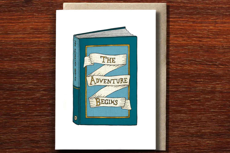 Card - The Adventure Begins Greeting Card | Confetti Living